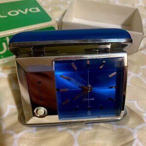 Vintage Bulova Travel Alarm Clock